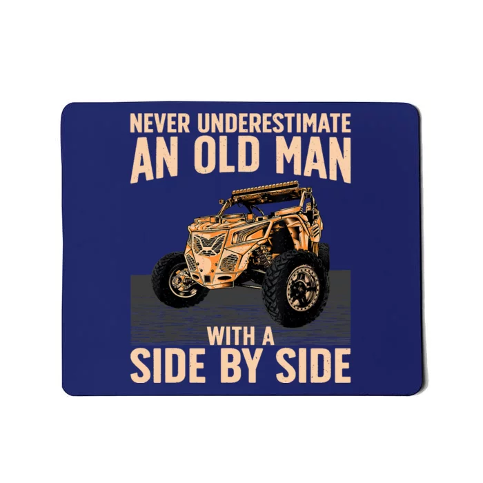 Cool SXS For Grandpa Dad Offroad UTV ATV SideBySide Mousepad