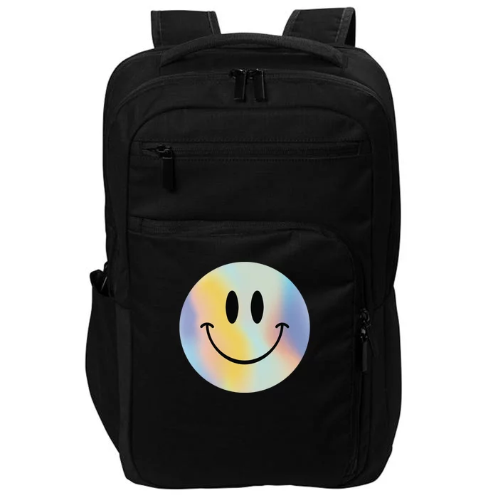 Colorful Smiley Face Impact Tech Backpack