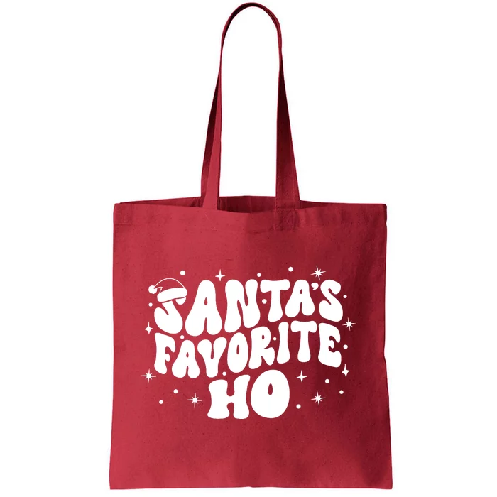 Christmas Santa Favorite Ho Funny Matching Holiday Season Tote Bag