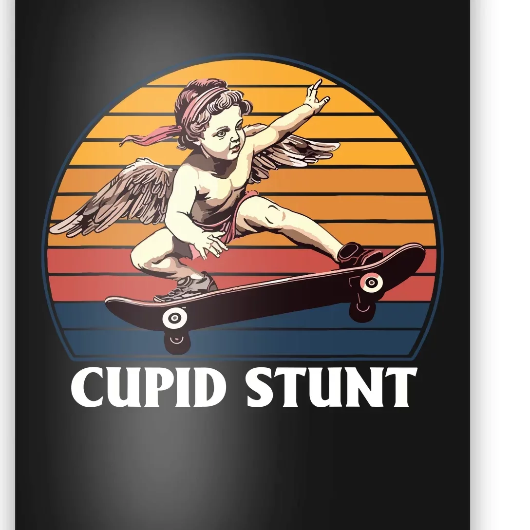 Cupid Stunt Funny Sarcastic Offensive Humor Embarrassing Poster