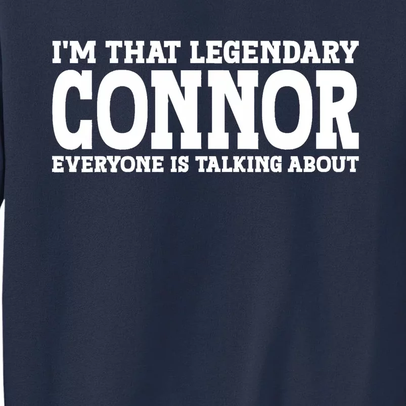 Connor Surname Funny Team Family Last Name Connor Sweatshirt