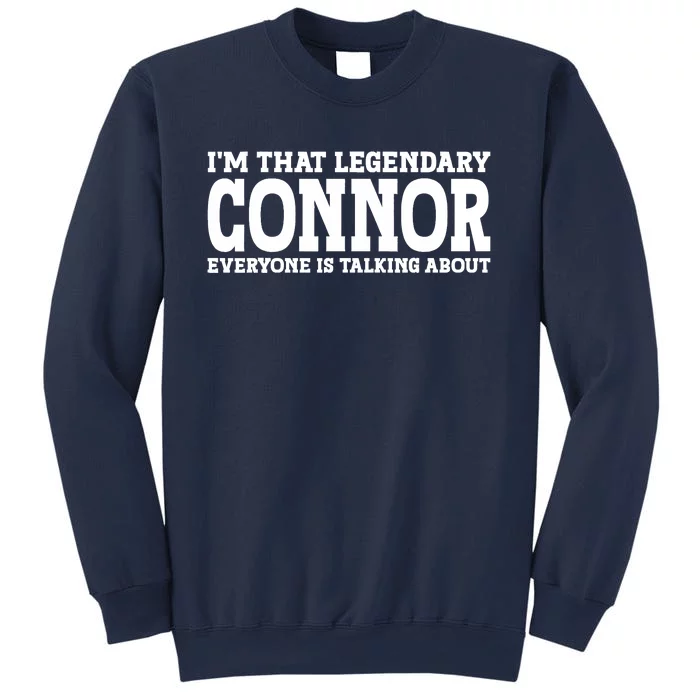 Connor Surname Funny Team Family Last Name Connor Sweatshirt