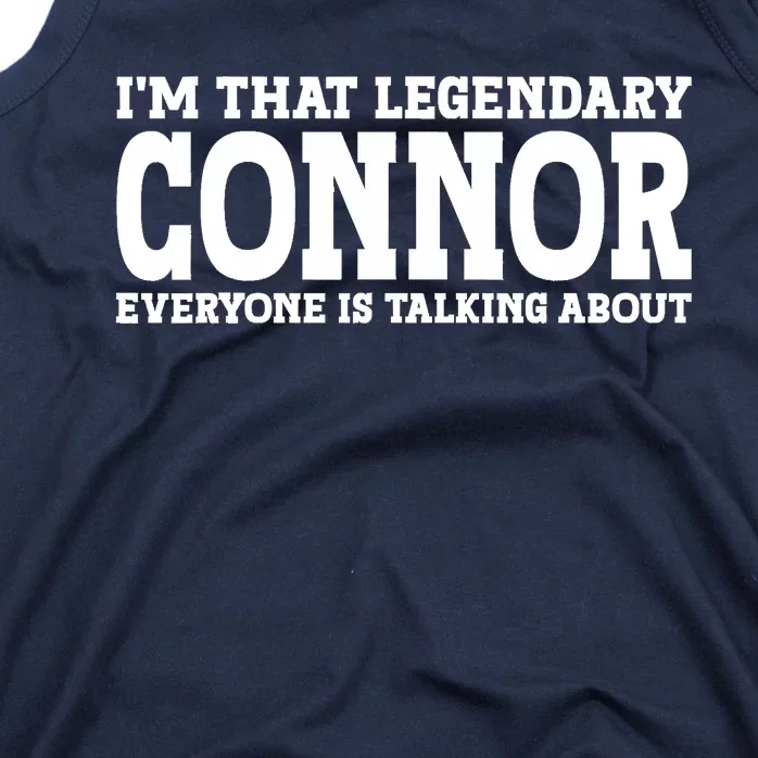 Connor Surname Funny Team Family Last Name Connor Tank Top