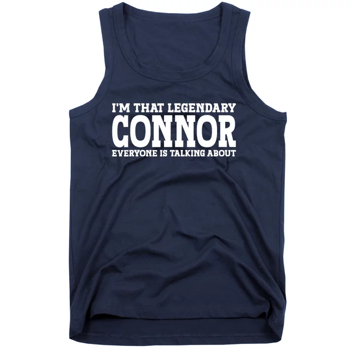 Connor Surname Funny Team Family Last Name Connor Tank Top