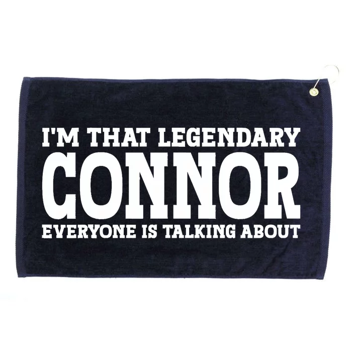 Connor Surname Funny Team Family Last Name Connor Grommeted Golf Towel