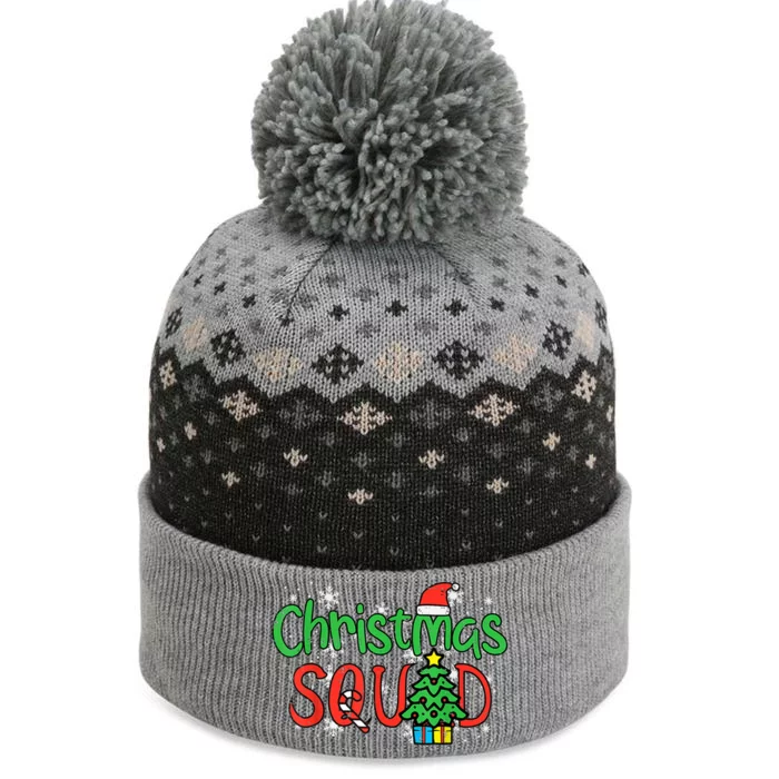 Christmas Squad Family Xmas Crew Meaningful Gift The Baniff Cuffed Pom Beanie