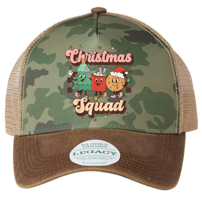 Christmas Squad Funny Family Matching Shirt Retro Christmas Legacy Tie Dye Trucker Hat