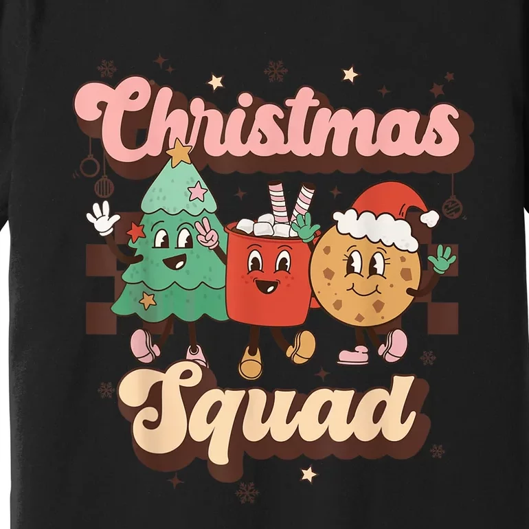 Christmas Squad Funny Family Matching Shirt Retro Christmas Premium T-Shirt