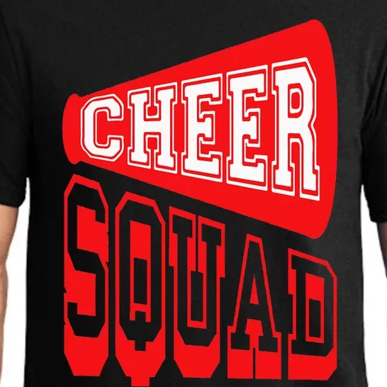 Cheer Squad Funny Cheerleader Cheering Cheerdancing Outfit Pajama Set