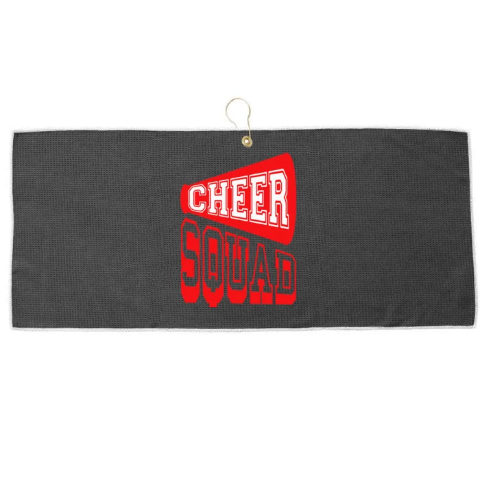 Cheer Squad Funny Cheerleader Cheering Cheerdancing Outfit Large Microfiber Waffle Golf Towel