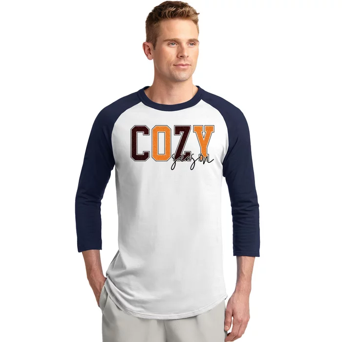 Cozy Season Fall Lover Baseball Sleeve Shirt