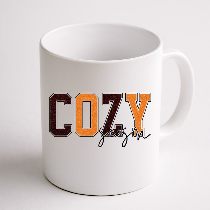 Cozy Season Fall Lover Front & Back Coffee Mug