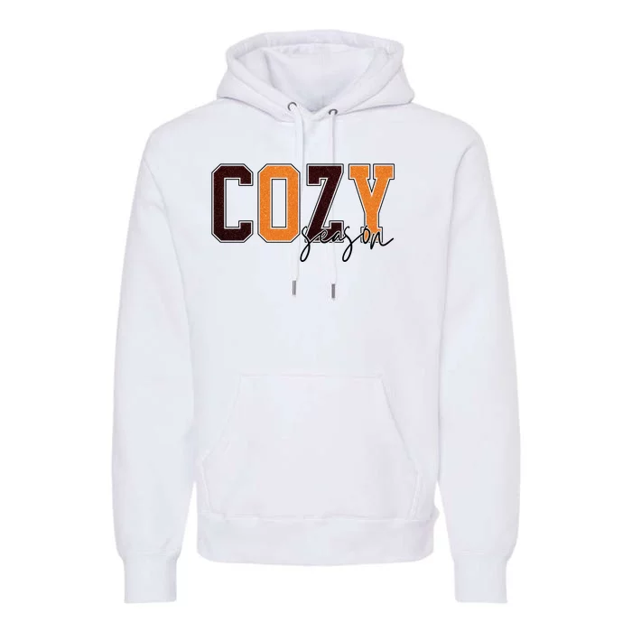 Cozy Season Fall Lover Premium Hoodie