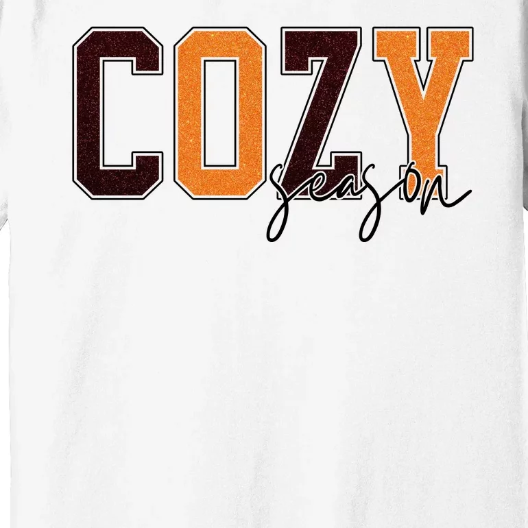 Cozy Season Fall Lover Premium T-Shirt