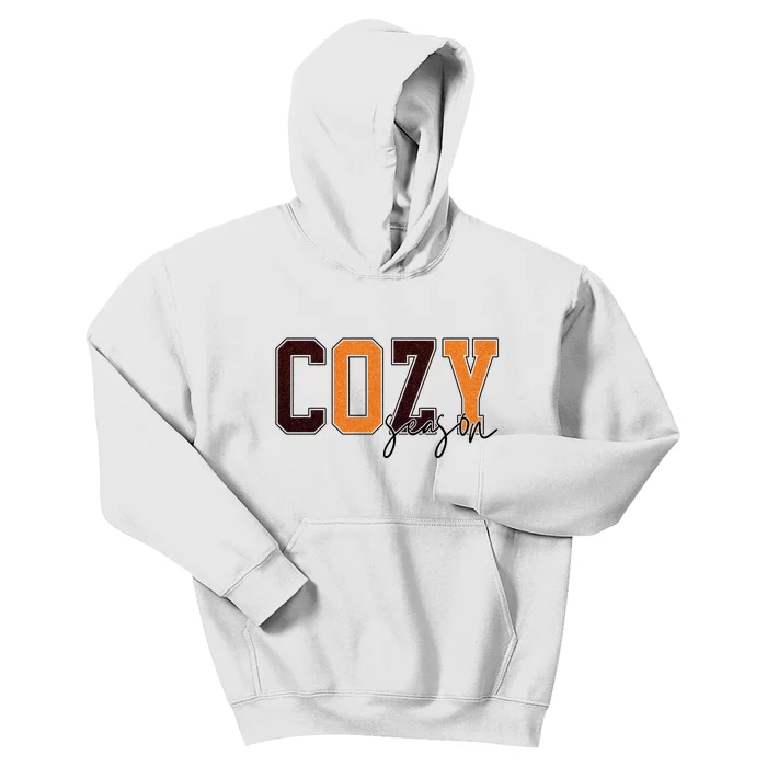 Cozy Season Fall Lover Kids Hoodie