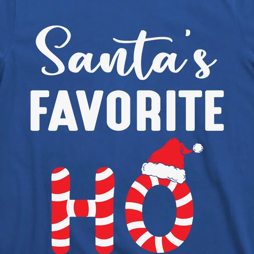 Christmas Santas Favorite Candy Ho T-Shirt