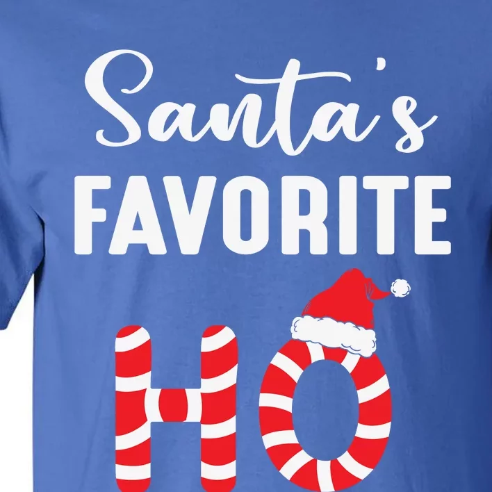 Christmas Santas Favorite Candy Ho Tall T-Shirt