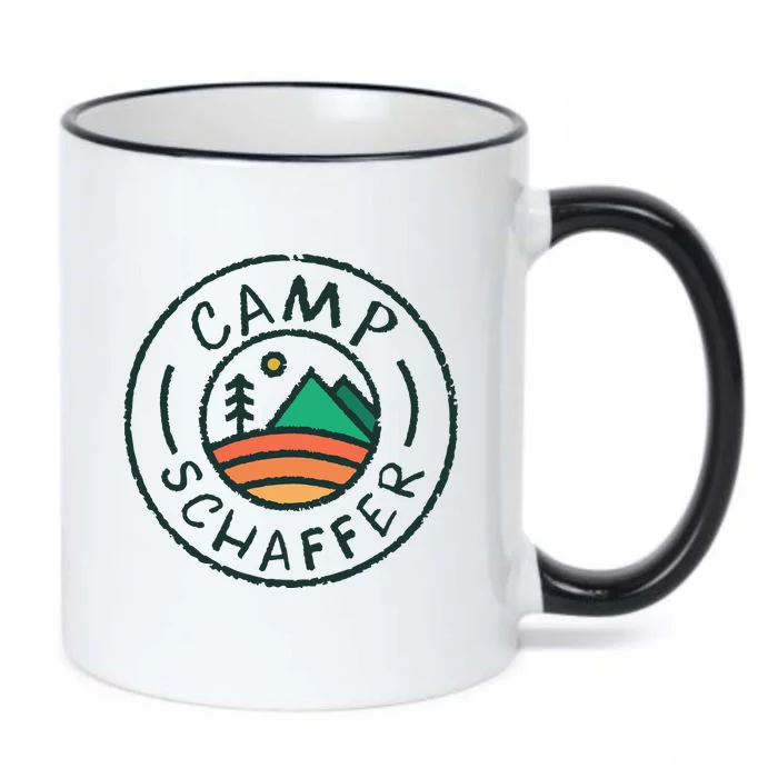 Camping Shirts For Family Black Color Changing Mug