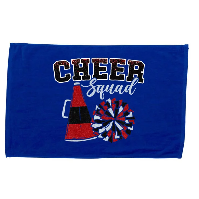 Cheer Squad Funny Cheerleader Cheerleading Red Women Girl Microfiber Hand Towel