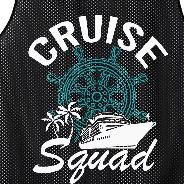 Cruise Squad Family Matching Cruise Trip Vacation Designs Mesh Reversible Basketball Jersey Tank