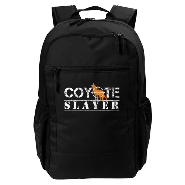 Coyote Slayer Funny Hunting Gift For Coyote Hunters Daily Commute Backpack