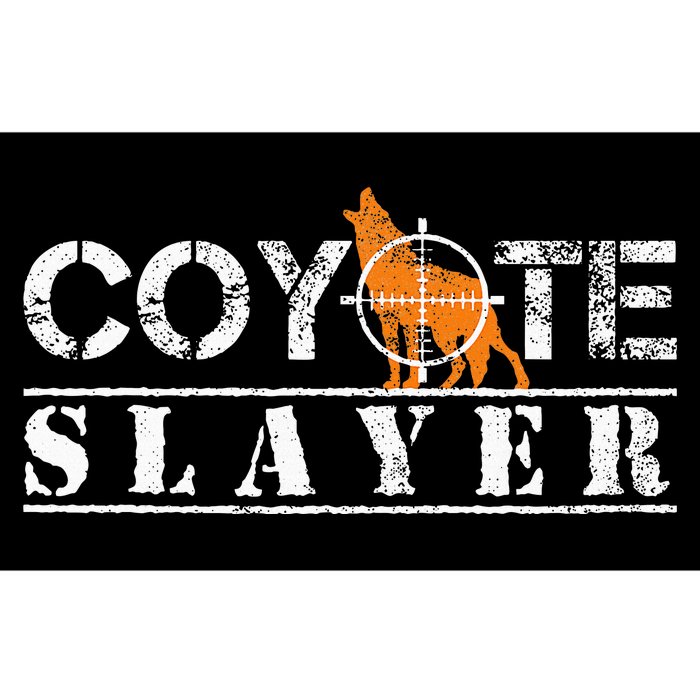 Coyote Slayer Funny Hunting Gift For Coyote Hunters Bumper Sticker