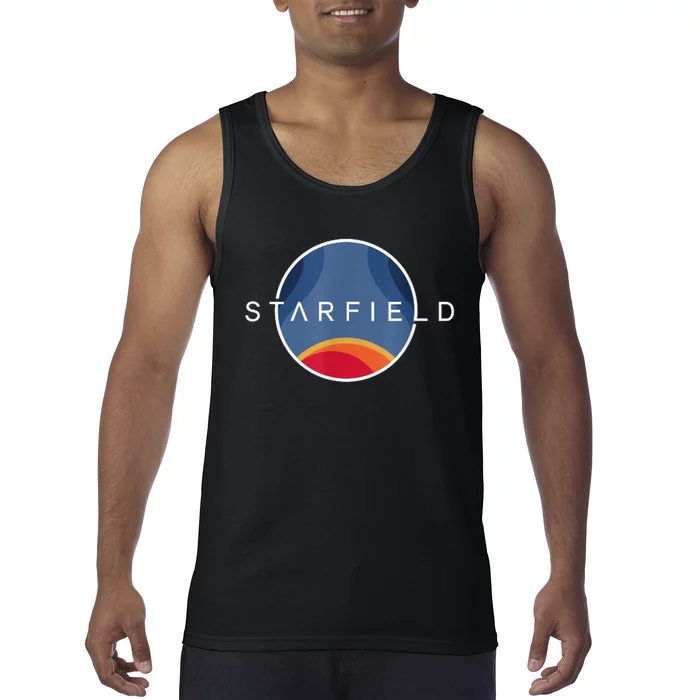 Constellation Star Field Space Galaxy Universe Tank Top