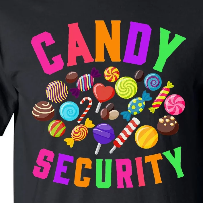 Candy Security Funny Halloween Costume Party Tall T-Shirt