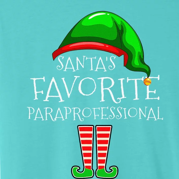 Christmas Santas Favorite Para Elf Xmas ChromaSoft Performance T-Shirt