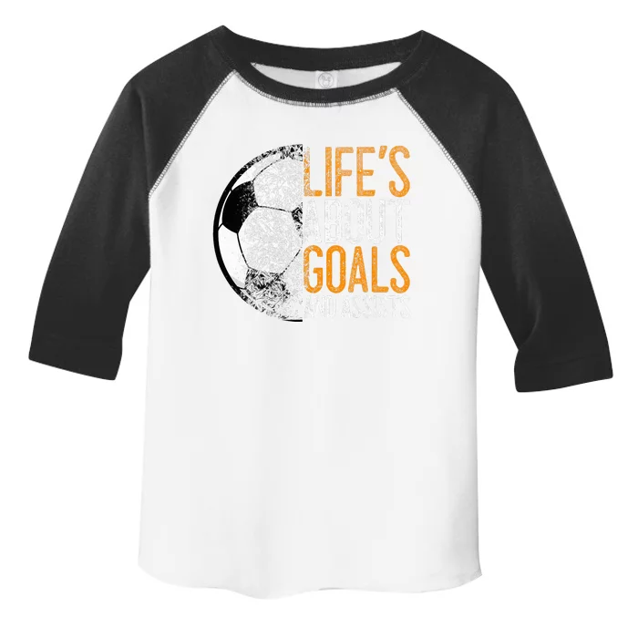 Cool Soccer For Soccer Lovers Player Football Goal Toddler Fine Jersey T-Shirt