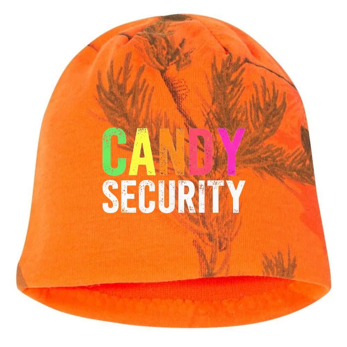 Candy Security Funny Halloween Costume Party Kati - Camo Knit Beanie