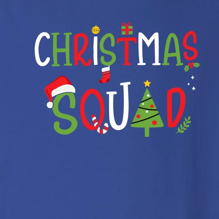 Christmas Squad For Xmas Family And Friends Team Great Gift Toddler Long Sleeve Shirt