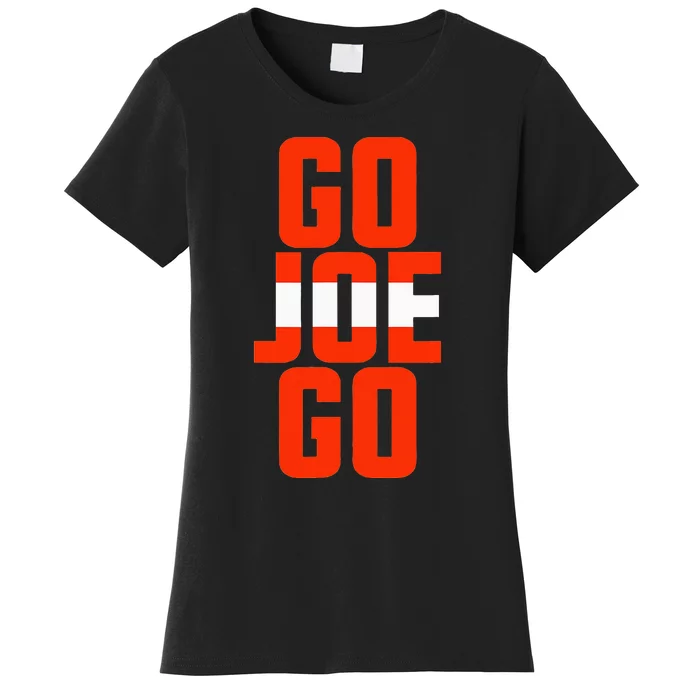 Cleveland Sundays For D.A.Wgs Go Joe Go Women's T-Shirt