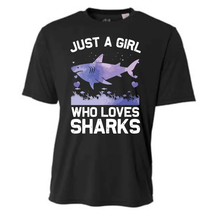 Cool Shark For Shark Whale Shark Lover Cooling Performance Crew T-Shirt