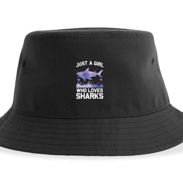 Cool Shark For Shark Whale Shark Lover Sustainable Bucket Hat