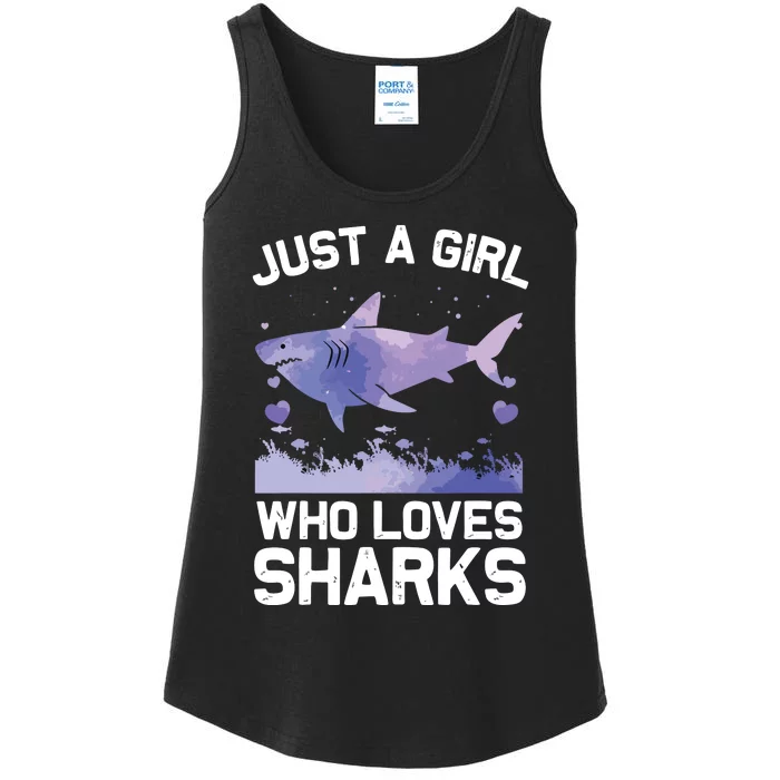 Cool Shark For Shark Whale Shark Lover Ladies Essential Tank