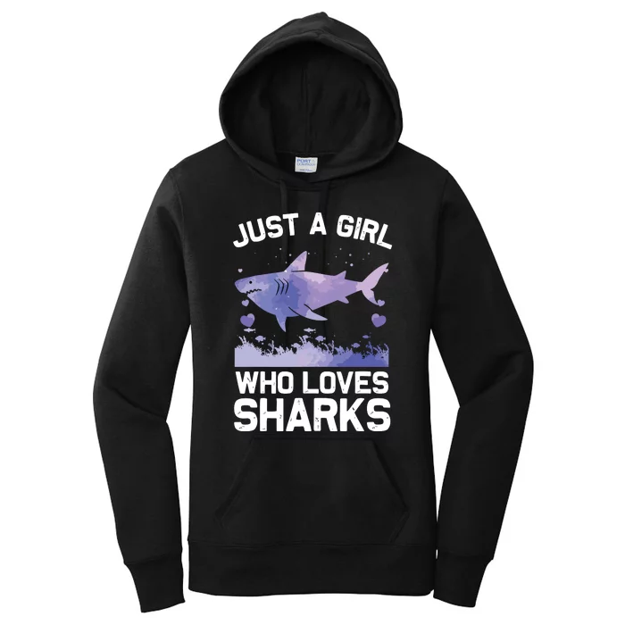 Cool Shark For Shark Whale Shark Lover Women's Pullover Hoodie