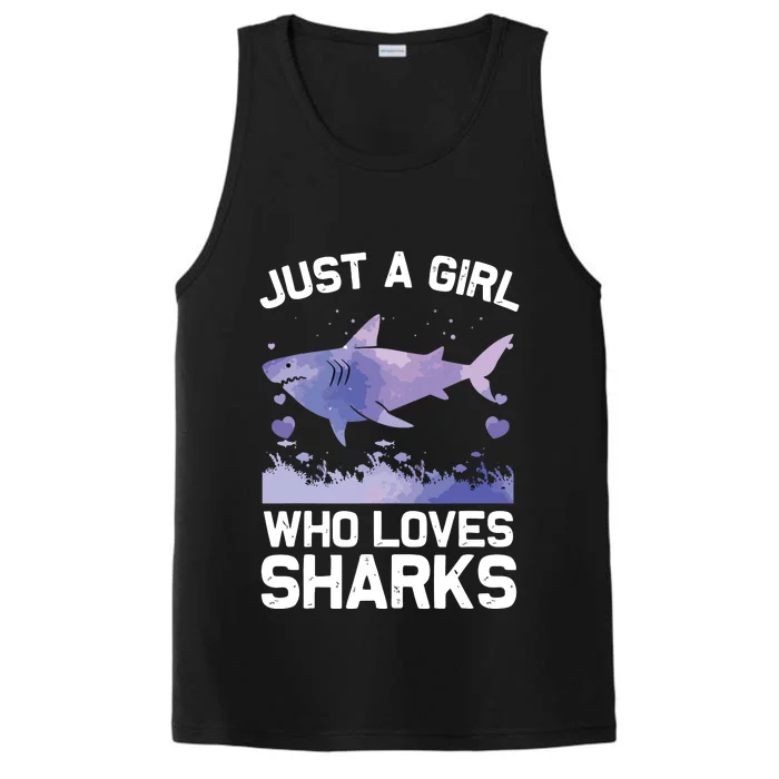 Cool Shark For Shark Whale Shark Lover Performance Tank