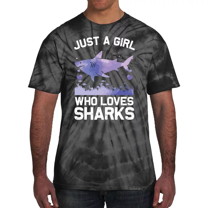 Cool Shark For Shark Whale Shark Lover Tie-Dye T-Shirt