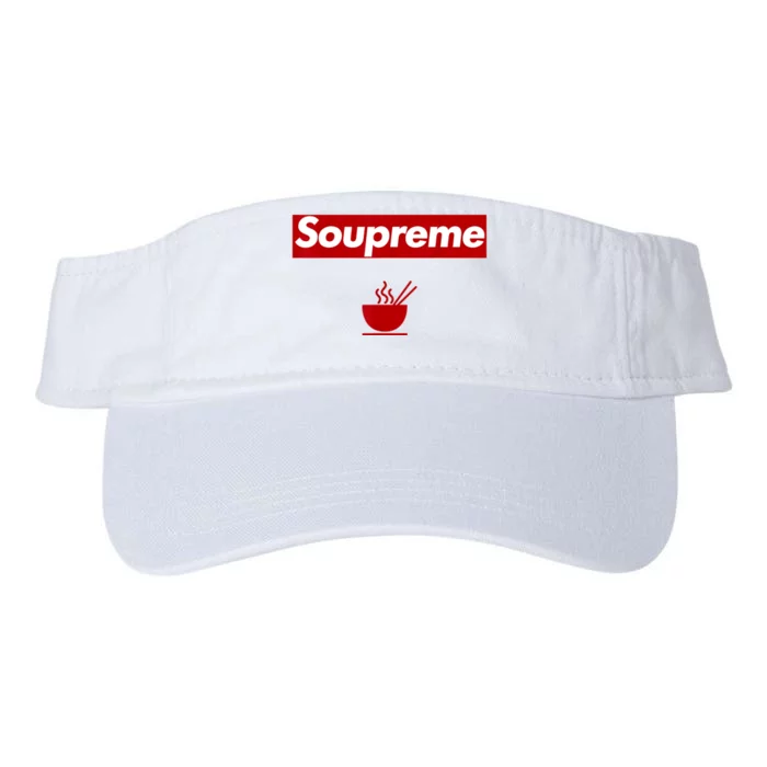 Charles Soupreme Funny Soupreme Logo Valucap Bio-Washed Visor