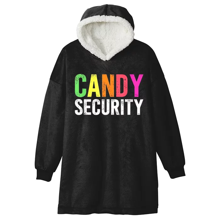 Candy Security Funny Halloween Costume Party Hooded Wearable Blanket