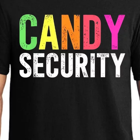 Candy Security Funny Halloween Costume Party Pajama Set