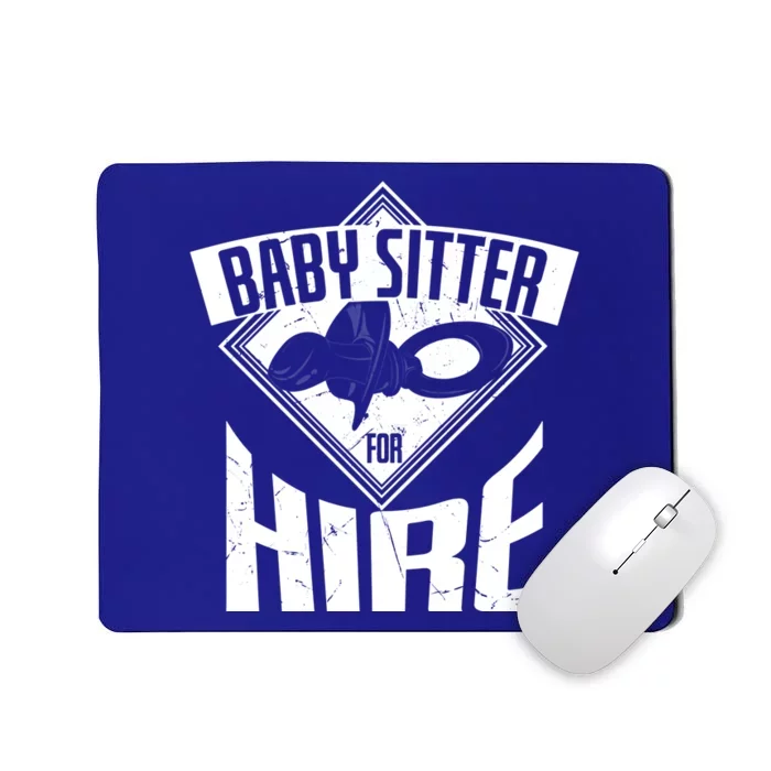 Cool Sitter For Hire Sitting Sitters Gift Mousepad