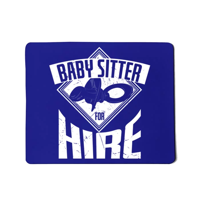 Cool Sitter For Hire Sitting Sitters Gift Mousepad