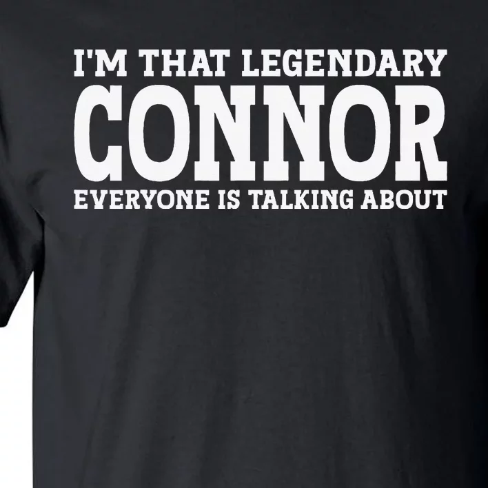 Connor Surname Funny Team Family Last Name Connor Tall T-Shirt