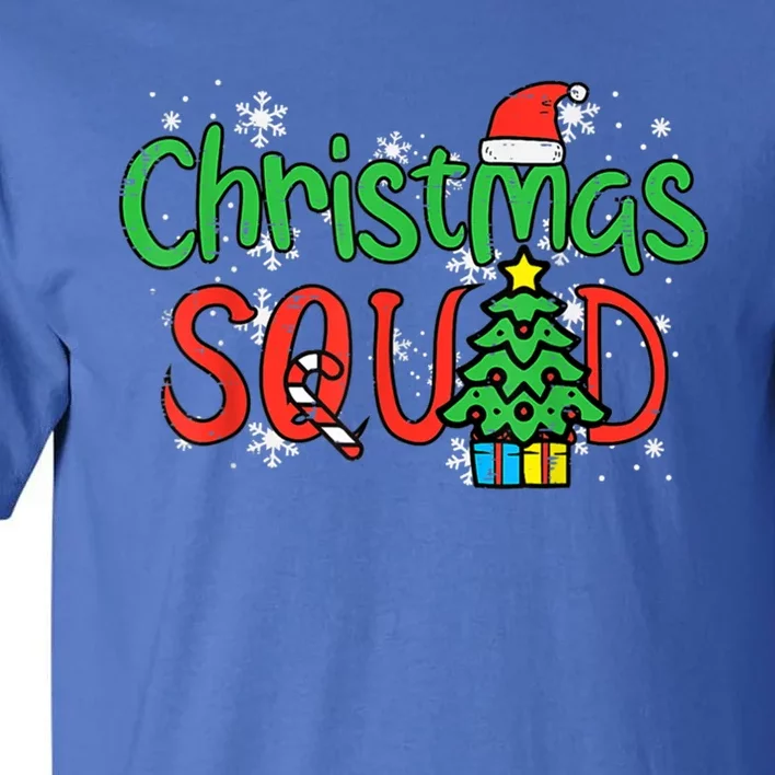 Christmas Squad Family Xmas Crew Gift Tall T-Shirt