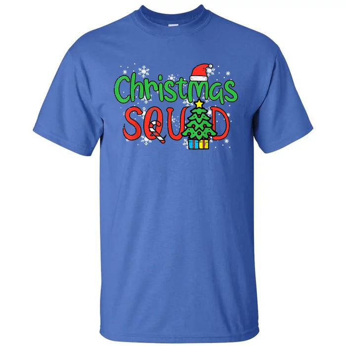 Christmas Squad Family Xmas Crew Gift Tall T-Shirt