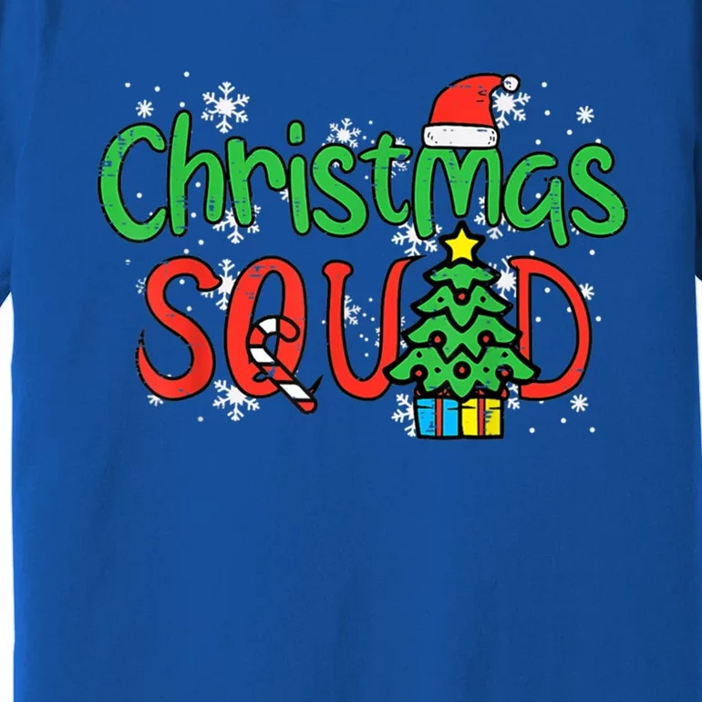 Christmas Squad Family Xmas Crew Gift Premium T-Shirt