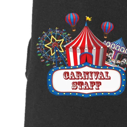 Carnival Staff For Circus Event Staff & Ringmaster Lover Doggie 3-End Fleece Hoodie