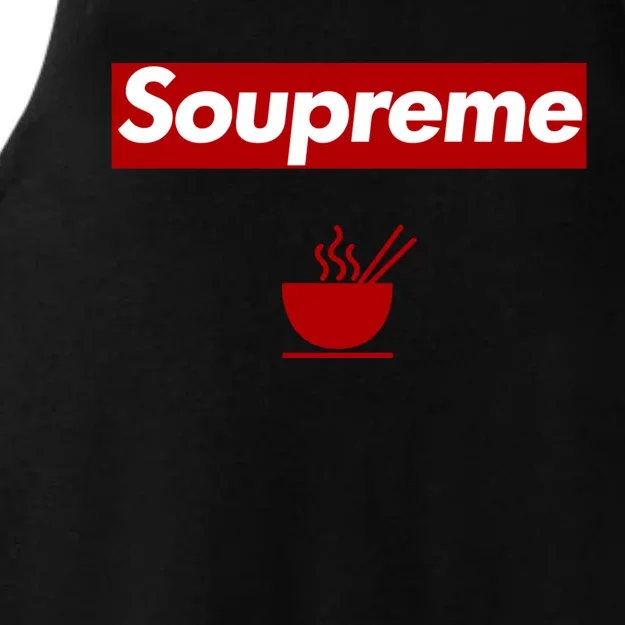 Charles Soupreme Funny Soupreme Ladies Tri-Blend Wicking Tank